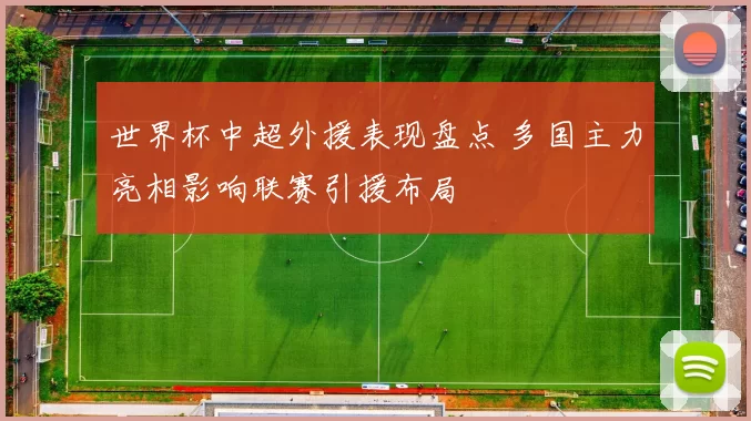 世界杯中超外援表现盘点 多国主力亮相影响联赛引援布局