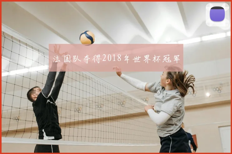 法国队夺得2018年世界杯冠军